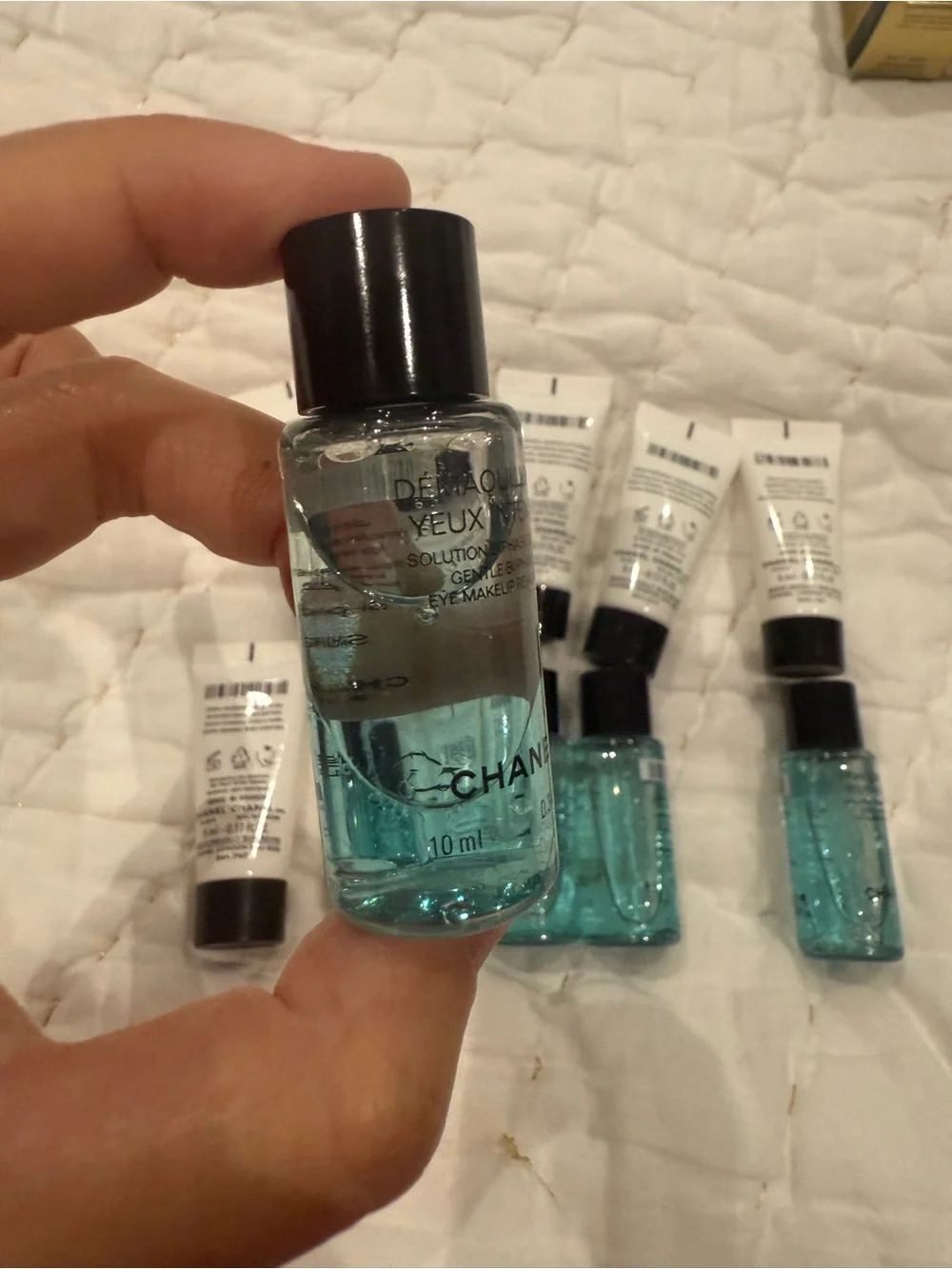 Chanel Women 11 piece Skincare Set -7 face cream and 4 eye makeup remove